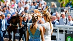 Ladies Day at Epsom Down races 