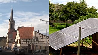 Muttersholtz was elected the French village of biodiversity in 2017 for its pioneering use of solar and hydropower. 