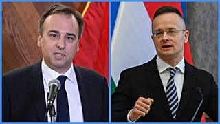 David Pressman és Szijjártó Péter