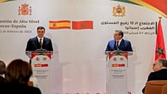 بيدرو سانشيز وعزيز أخنوش