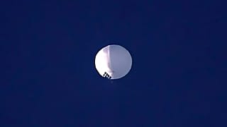 O suposto balão chinês detetado nos céus do Montana, nos EUA