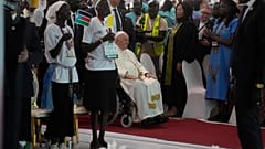 الحبر الأعظم في جنوب السودان