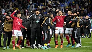 لاعبو الأهلي عقب المباراة
