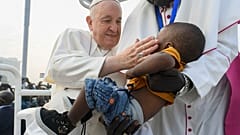 Papst Franziskus bei seinem Besuch im Südsudan