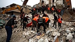 Rettungsarbeiten in der Türkei