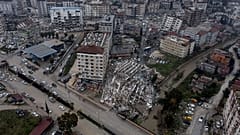 Hatay'daki yıkım havadan görüntülendi