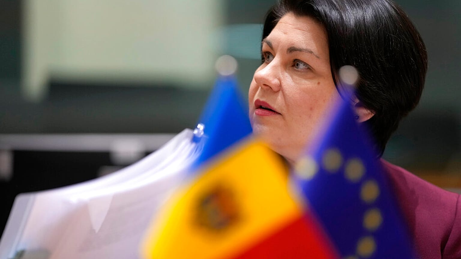 Die Ministerpräsidentin der Republik Moldau, Natalia Gavrilița