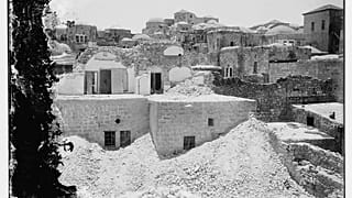 آثار زلزال نابلس