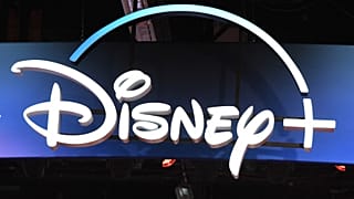 علامة بث "Disney +" في معرض D23 Expo، أغسطس 2019 - مركز مؤتمرات أنهايم، كاليفورنيا، الولايات المتحدة الأمريكية.