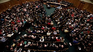 Members of the Church of England General Synod meeting in 2012