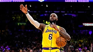 LeBron James nach seinem Rekordspiel in Los Angeles