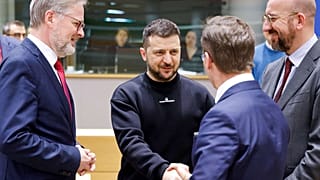 Archive : le président ukrainien aux côtés du président du Conseil européen