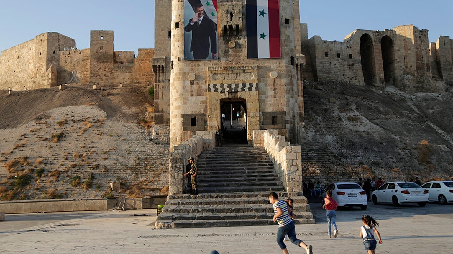 صورة لقلعة حلب من عام 2019