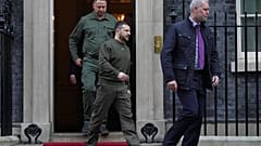 Selenskyj in der Downing Street