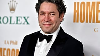 Gustavo Dudamel at the Los Angeles Philharmonic Homecoming Concert & Gala in Los Angeles on Oct. 9. 2021