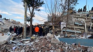 Adıyaman'da arama kurtarma çalışmaları