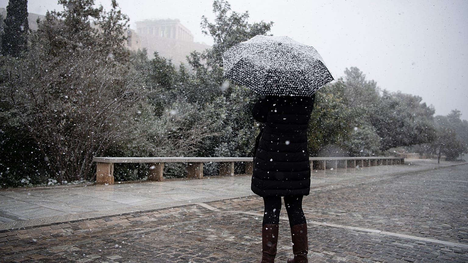 Κακοκαιρία στην Ελλάδα (φωτογραφία αρχείου)