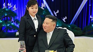 Nordkoreas Kim-Jong Un mit seiner Tochter