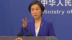 FILE - Chinese Foreign Ministry spokesperson Mao Ning gestures during a press conference at the Ministry of Foreign Affairs in Beijing, Thursday, Oct 13, 2022.