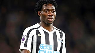Christian Atsu Hatayspor'a transfer olmadan önce Newcastle United takımında oynuyordu