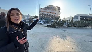 Η απεσταλμένη του euronews, Ανελίζ Μπόρζες, στην Αντιόχεια