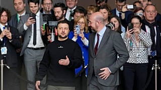Volodimir Zelenszkij Brüsszelben