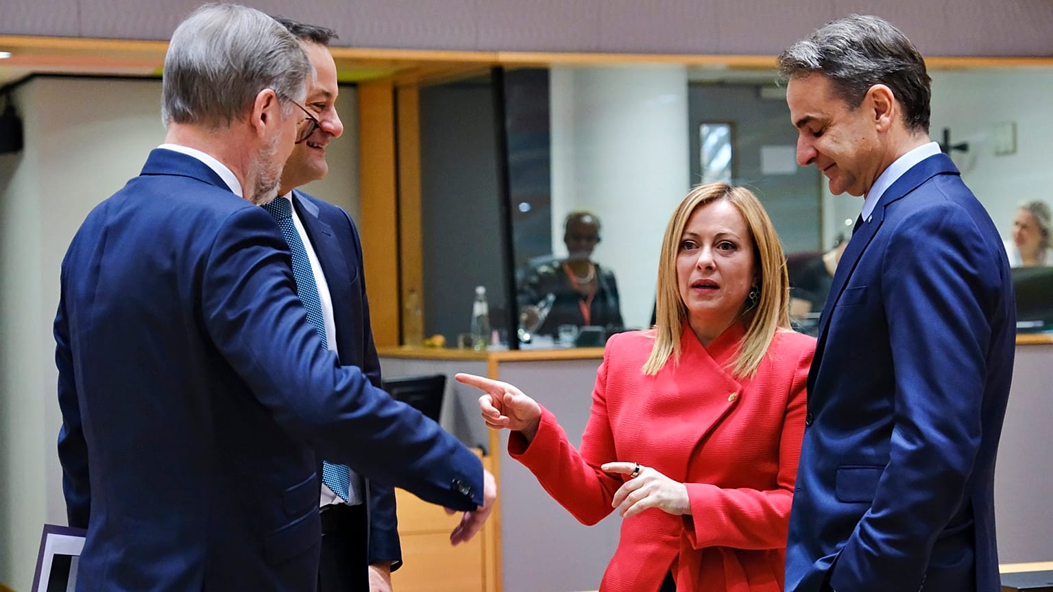 Italian Prime Minister Georgia Meloni welcomed the European Council's conclusions on summit.