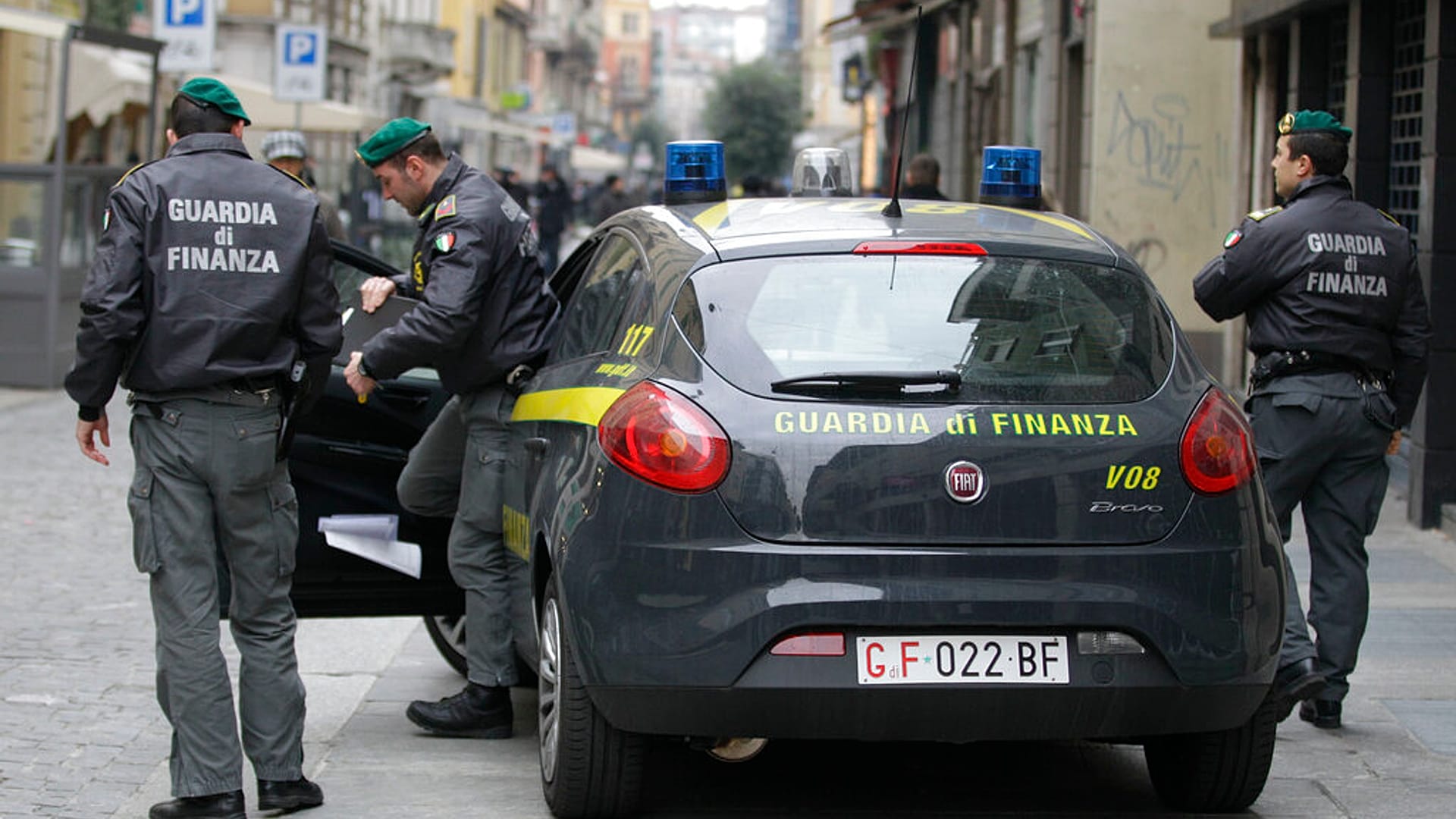 Guardia di Finanza, imagen de archivo