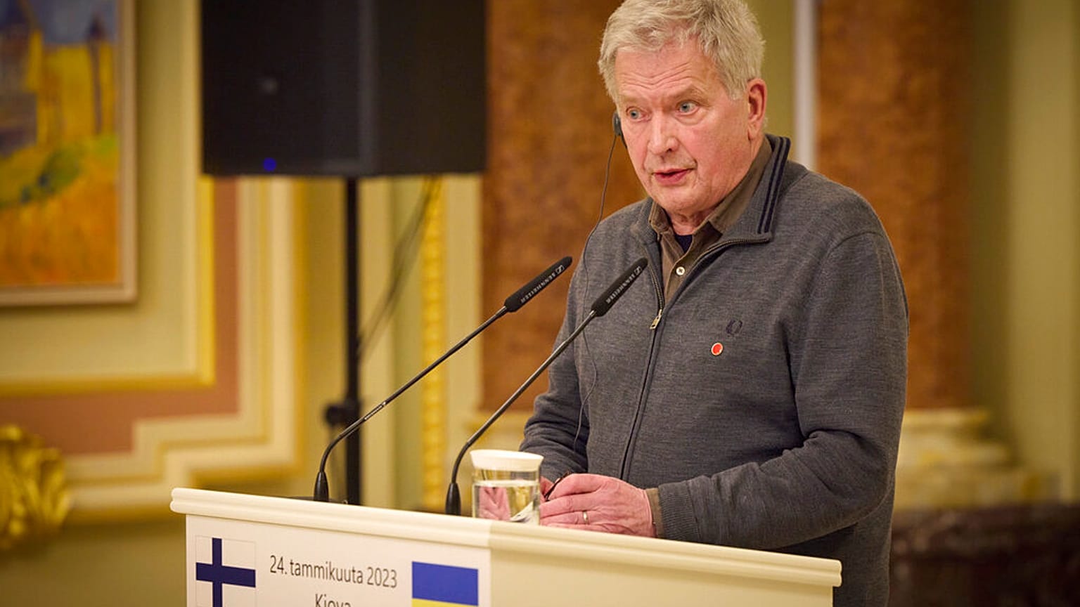 Finlandiya Cumhurbaşkanı Sauli Niinistö (arşiv)