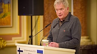 Finlandiya Cumhurbaşkanı Sauli Niinistö (arşiv)