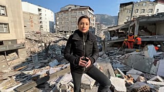 Euronews correspondent Anelise Borges in Antakya, Turkey