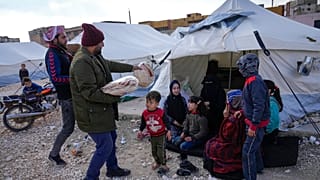 Depremden etkilenen Suriye vatandaşları