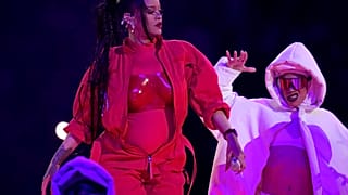 Superstar Rihanna mit Babybauch beim Super-Bowl-Finale