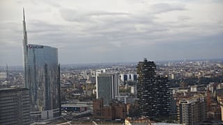 Az Unicredit torony Milánóban