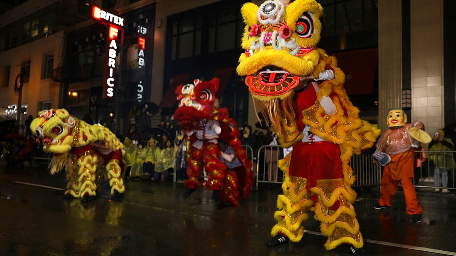 Chinesische Neujahrsparade in San Franciso, 4.4.2023