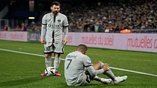 ميسي ومبابي