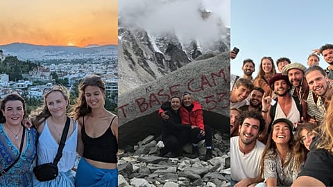 Travelling is one of the best ways to meet new people. 