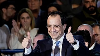 Ο εκλεγμένος Πρόεδρος της Κυπριακής Δημοκρατίας, Νίκος Χριστοδουλίδης