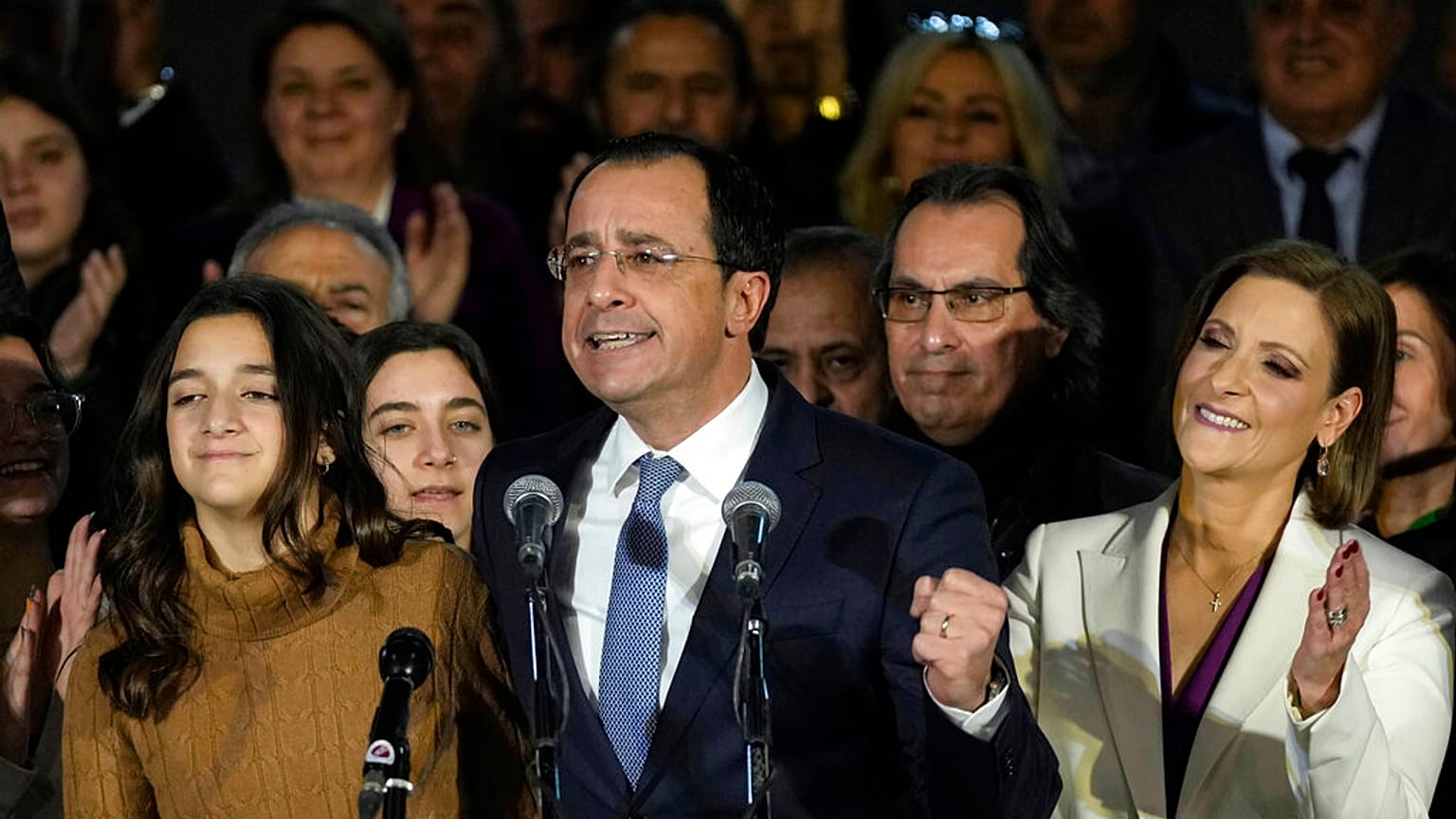 Kıbrıs Rum Kesimi'nde cumhurbaşkanlığı seçimlerinin ikinci turunu Nikos Hristodulidis kazandı