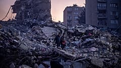 Afectados por los terremotos en Turquía y Siria.