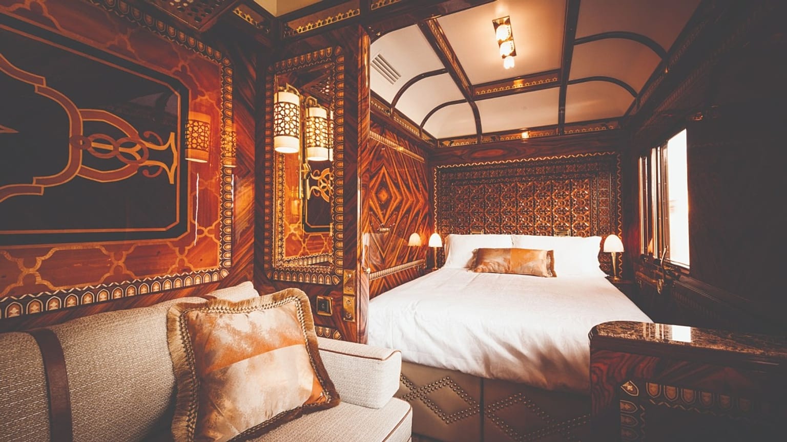 Ride the Venice Simplon-Orient-Express from London to Venice.