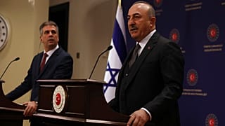 Οι υπουργοί Εξωτερικών Ισραήλ και Τουρκίας