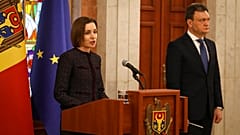 A moldovai köztársasági elnök az új moldáv miniszterelnökkel néhány napja 