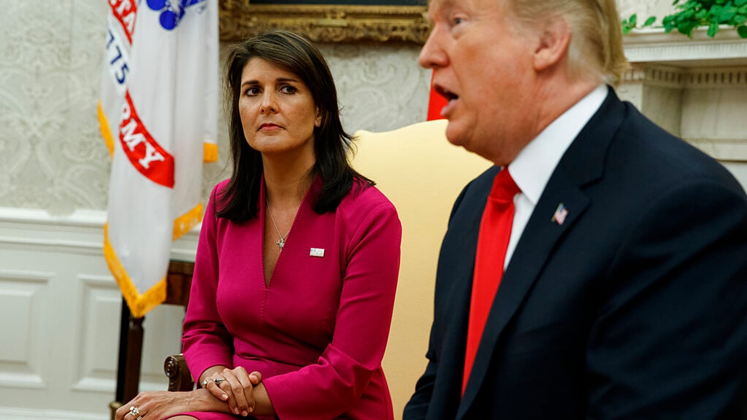  Nikki Haley ve Donald Trump