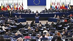 جلسة البرلمان الأوروبي في ستراسبورغ، شرق فرنسا