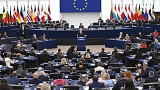 جلسة البرلمان الأوروبي في ستراسبورغ، شرق فرنسا