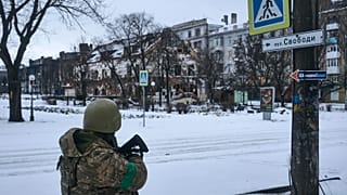 Soldat in der Ukraine