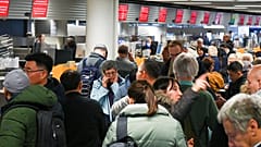 Chaos am Frankfurter Flughafen