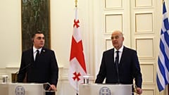Νίκος Δένδιας - Ίλια Νταρκιασβίλι