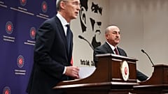 Jens Stoltenberg  ve Mevlüt Çavuşoğlu